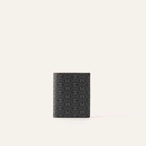 Card Holder Plain With Bill Compartment Ébano Lt Palenque