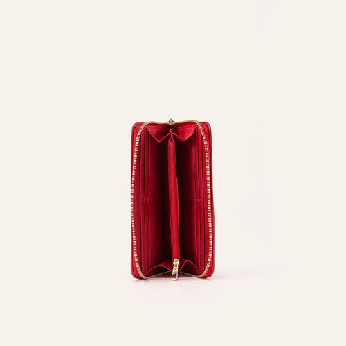 Wallet Candelaria Rojo Cruz Palenquera