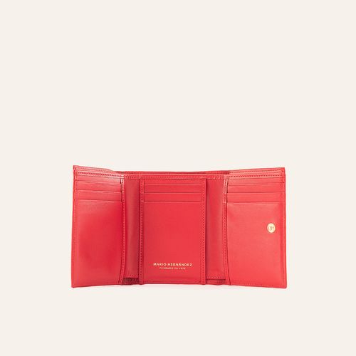 Wallet Florencia Rojo Siena