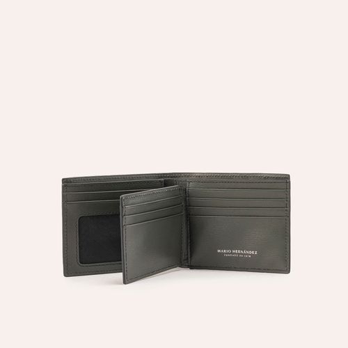 Wallet Extraplain With Pocket Verde Atlanta Millenium