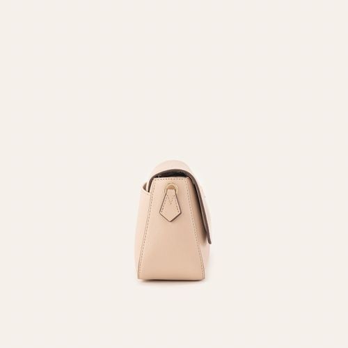 Crossbody Bag Big Alma With Chain Beige Siena