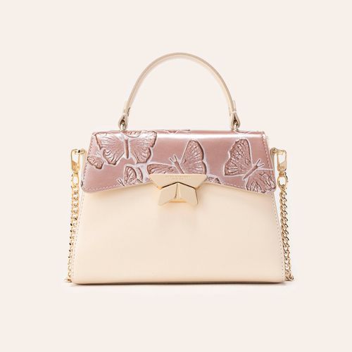 HandBag Alma With Chain Blush Mariposas