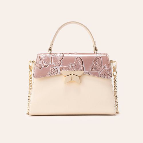 Crossbody Bag Medium Alma With Chain Blush Mariposas