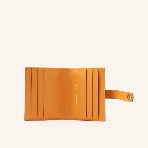 Card Holder With Clasp And Compartment Dijon Mariposas