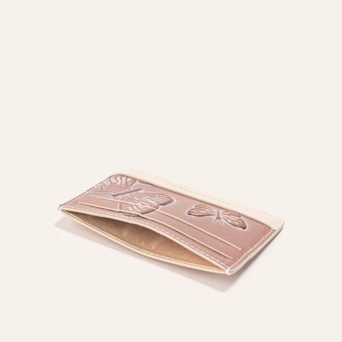 Card Holder Plain Blush Mariposas
