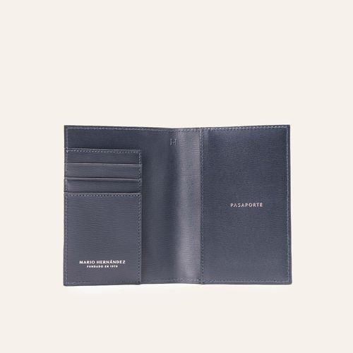 Passport Holder Simple Azul Royal Millenium