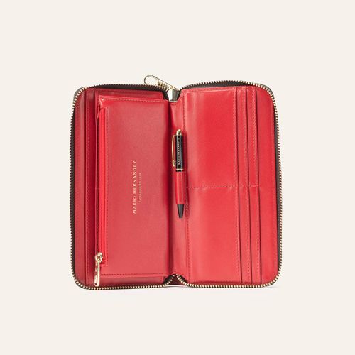 Wallet Carla Simple Café Mocca Primario Básico