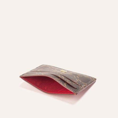 Card Holder Plain Café Mocca Primario Básico