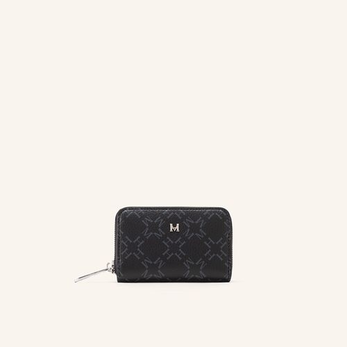 Coin Purse Key Chain Zip Mps Ébano Primario Básico