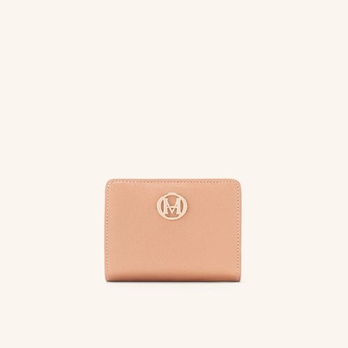 Wallet Medium Marsella Rosado Metalizado Fontana
