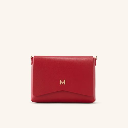 Crossbody Bag With Cover Alma Rojo Gris Sur