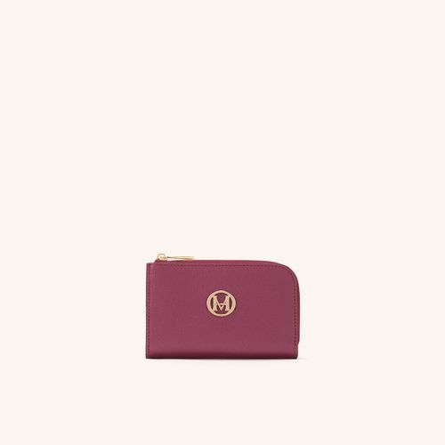 Coin Purse Simple Maral Arándano Metalizado Fontana