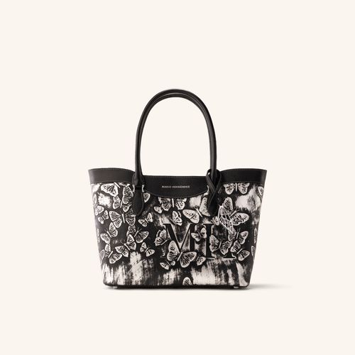 Tote Bag Medium Alas Platino Mariposas