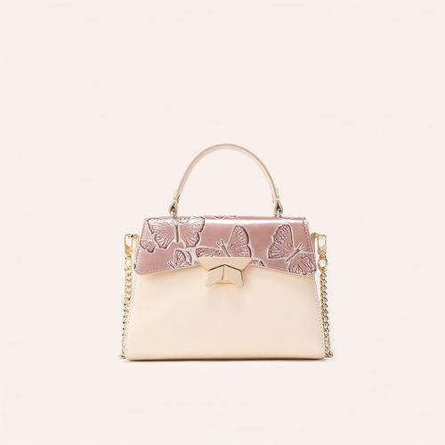 HandBag Alma With Chain Blush Mariposas