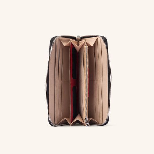 Wallet Marcia Platino Mariposas