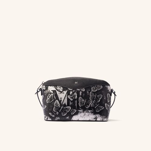 Crossbody Bag Santana Platino Mariposas