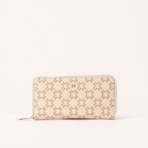 Wallet Carla Simple Beige Primario Básico