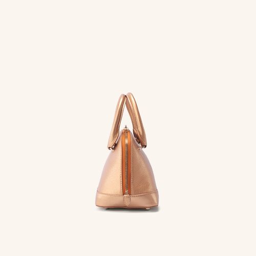 Handbag Olivia Mini Cobre Solon Hernández