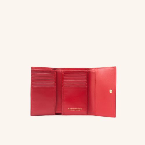 Wallet Tessa Coral Rojo Granate