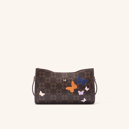 Crossbody Bag Ava Mocca Primario Mariposas