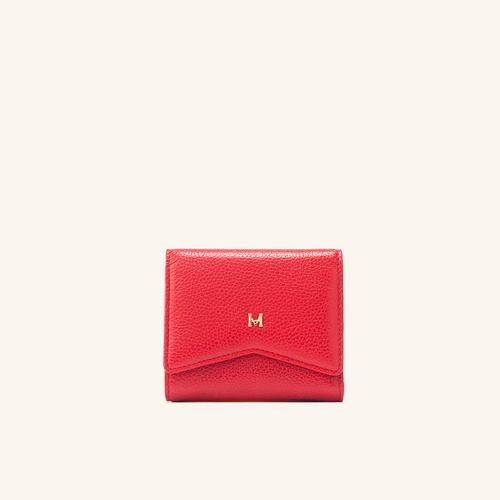 Wallet Kika Medium Coral Rojo Granate