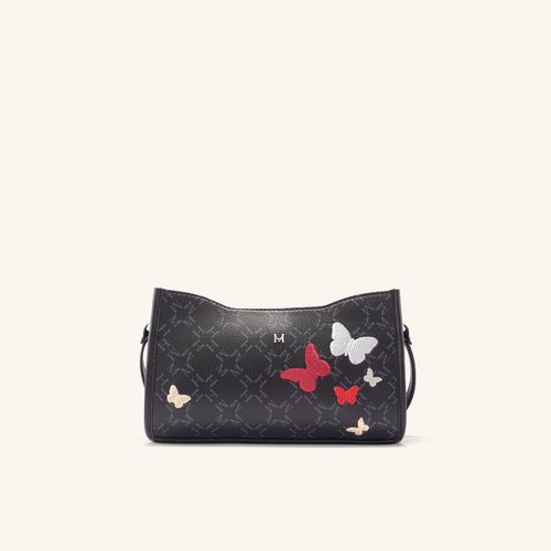 Crossbody Bag Ava Negro Primario Mariposas