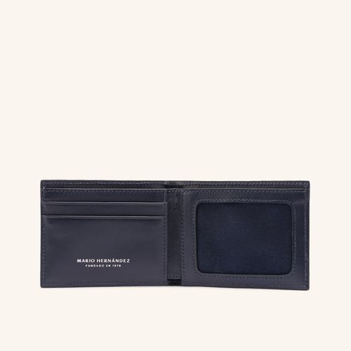 Wallet Slim Horizontal Azul Royal Millenium