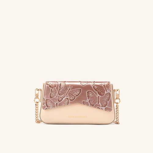 Crossbody Bag Medium Alma With Chain Blush Mariposas