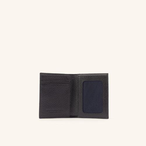Wallet Small Vertical Negro Sombra