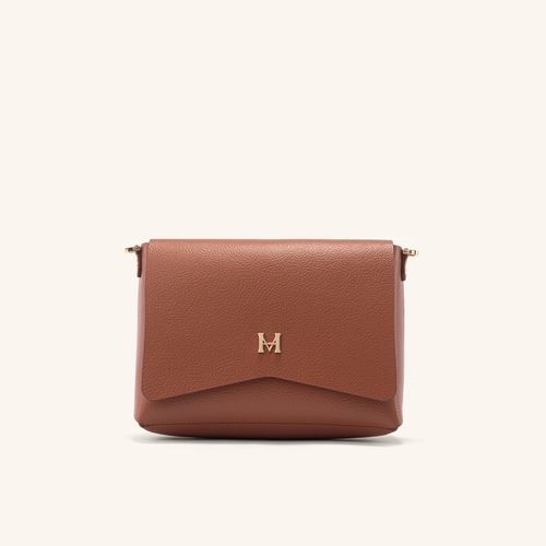 Crossbody Bag With Cover Alma Café Beige Sur