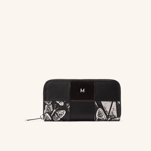 Wallet Candelaria Medium Platino Mixtura