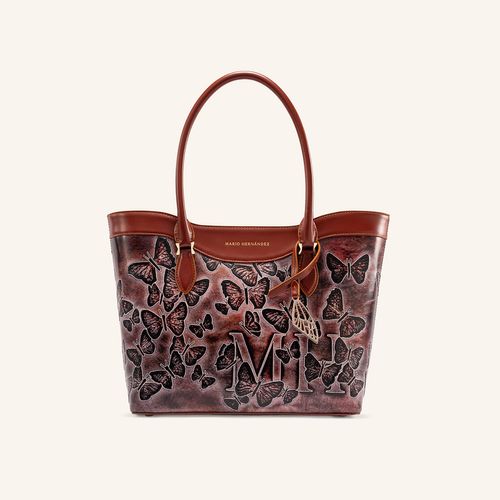 Tote Bag Medium Alas Cocoa Mariposas