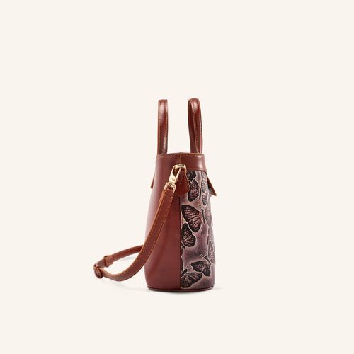 Tote Bag Mini Alas Cocoa Mariposas